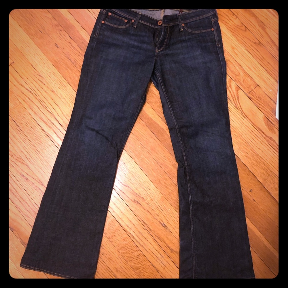AG jeans. Dark wash. Perfect for dressing up!